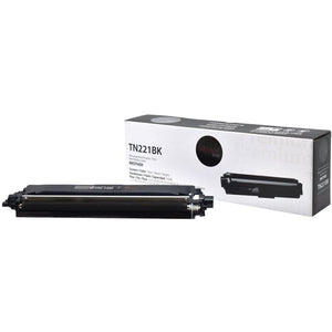 Compatible BROTHER TN-221BK Black Toner Cartridge Premium Quality - Cartouches Certifiées