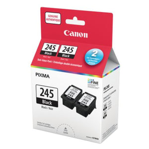 CANON PG-245 Twin Value Pack (8279B006) Black Original Inkjet Cartridge - Cartouches Certifiées