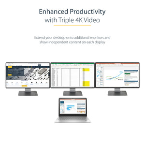 StarTech.com 116N-USBC-DOCK station d'accueil Avec fil USB 3.2 Gen 2 (3.1 Gen 2) Type-C Gris - Image 14