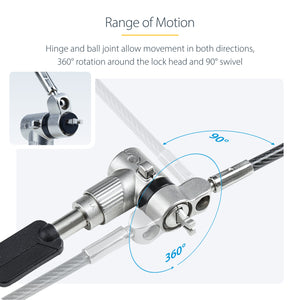StarTech.com UNIVKA25-LAPTOP-LOCK câble antivol Noir 2 m - Image 16