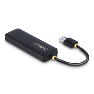 StarTech.com H5A4A-USB-HUB hub & concentrateur USB 3.2 Gen 1 (3.1 Gen 1) Type-A 5000 Mbit/s Noir - Image 2