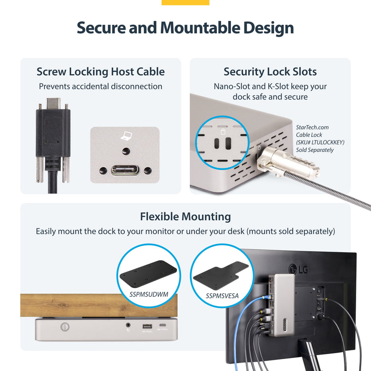 StarTech.com TRIPLE-MONITOR USB4 DOCK - - Image 5