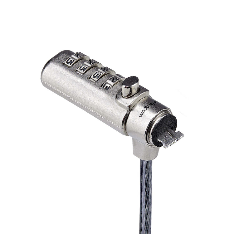 StarTech.com SSTDC4D-LAPTOP-LOCK câble antivol Noir, Argent 2 m - Image 2