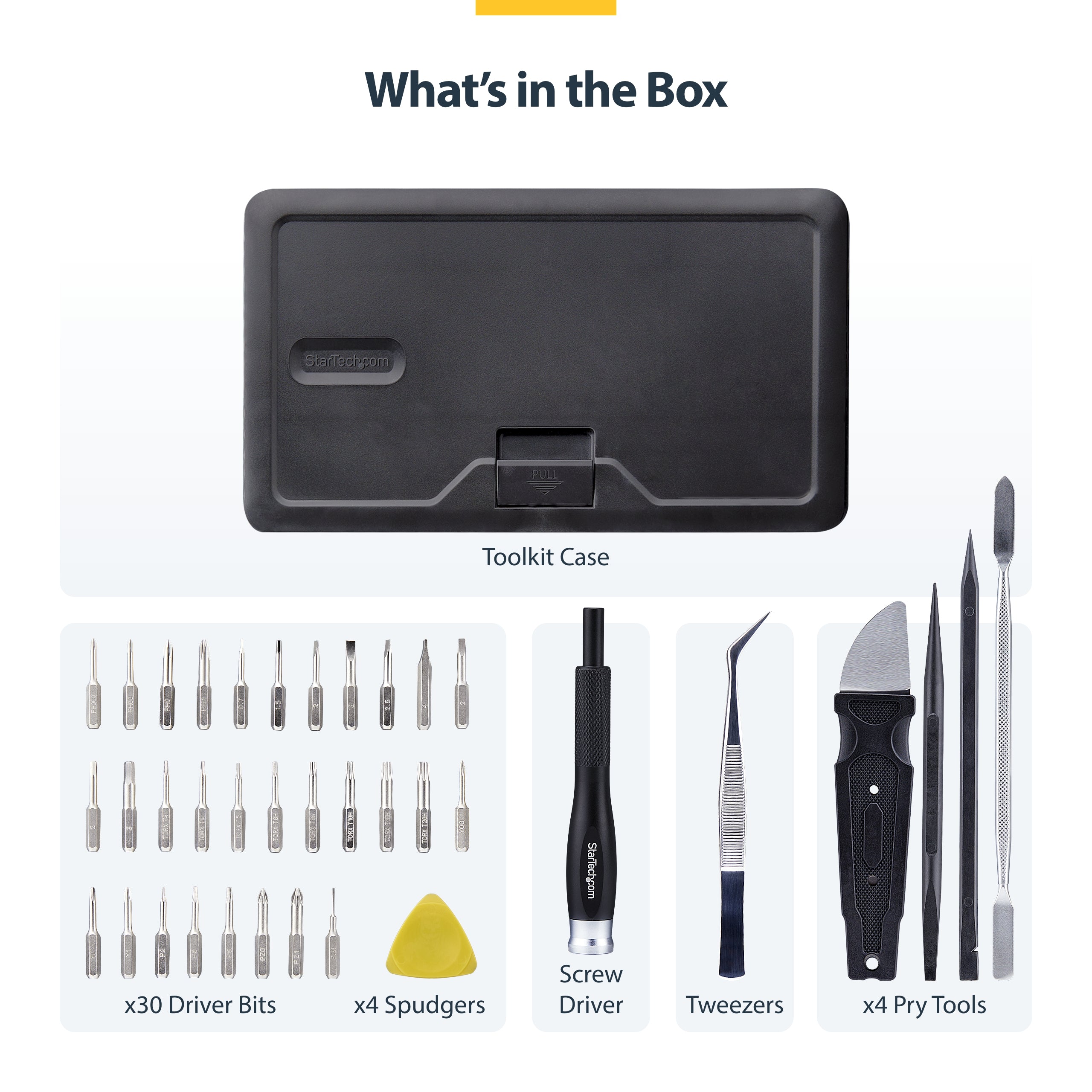 StarTech.com LAPTOP-TOOL-KIT outil de réparation d'appareils électroniques 40 outils - Image 11