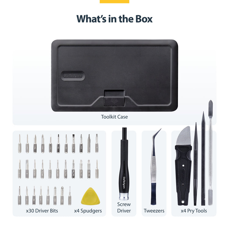 StarTech.com LAPTOP-TOOL-KIT outil de réparation d'appareils électroniques 40 outils - Image 11
