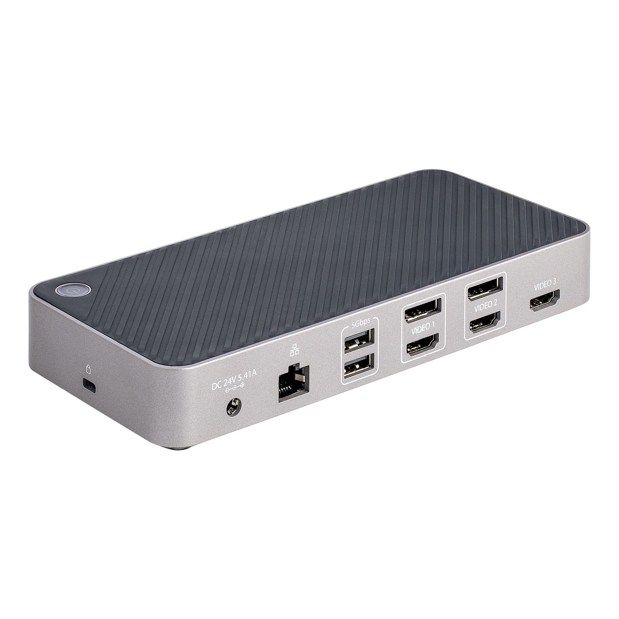 StarTech.com 116N-USBC-DOCK station d'accueil Avec fil USB 3.2 Gen 2 (3.1 Gen 2) Type-C Gris - Image 2