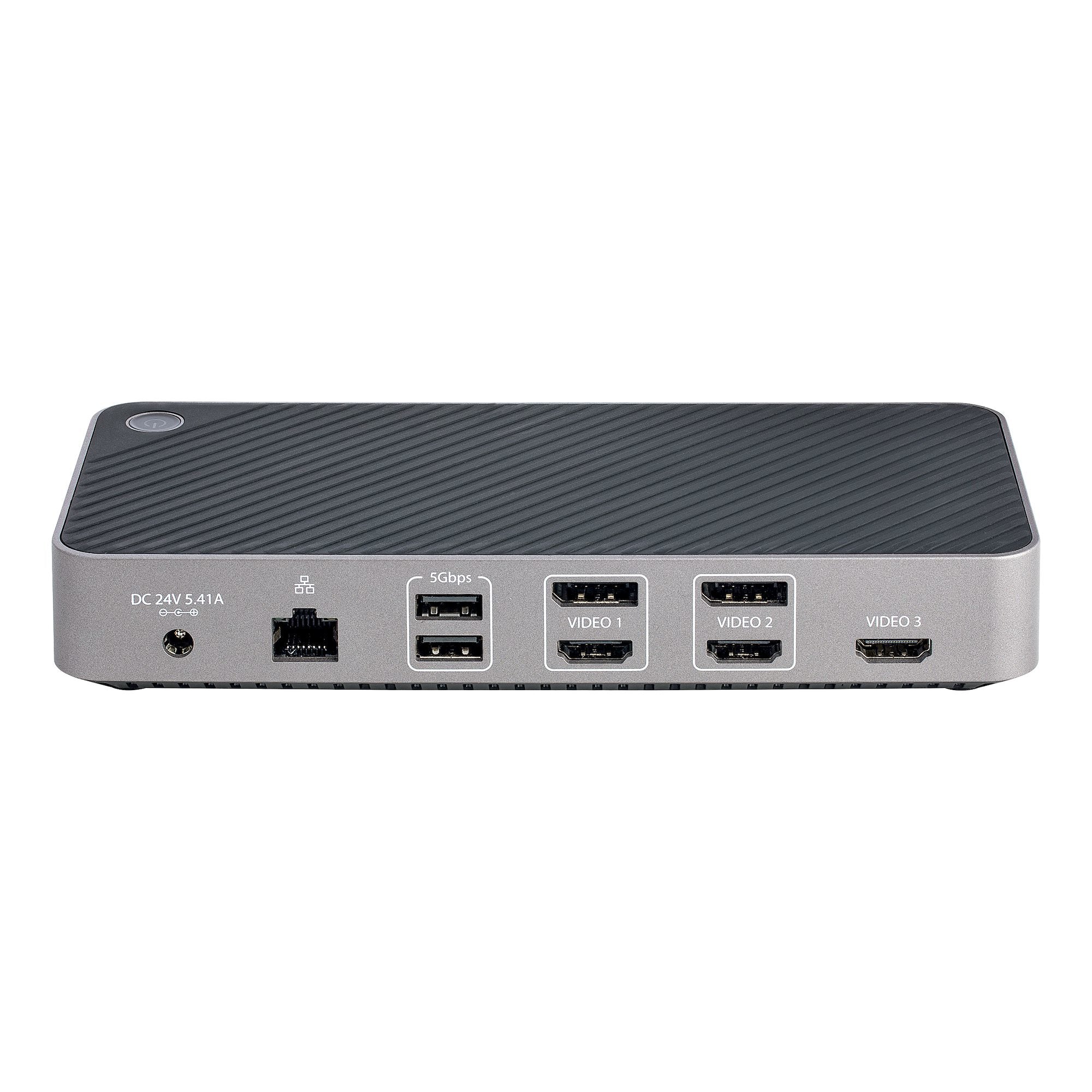StarTech.com 116N-USBC-DOCK station d'accueil Avec fil USB 3.2 Gen 2 (3.1 Gen 2) Type-C Gris - Image 4