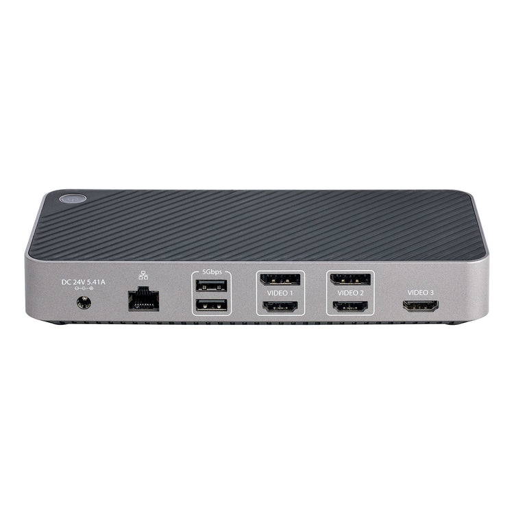 StarTech.com 116N-USBC-DOCK station d'accueil Avec fil USB 3.2 Gen 2 (3.1 Gen 2) Type-C Gris - Image 4