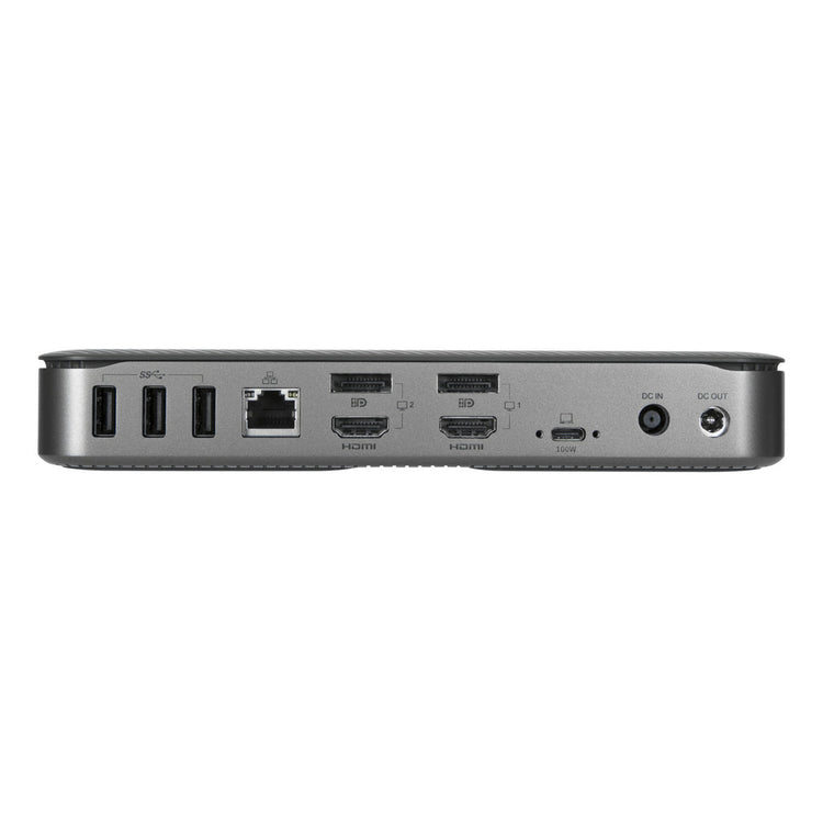 Targus DOCK710USZ station d'accueil Avec fil USB 3.2 Gen 1 (3.1 Gen 1) Type-A + Type-C Argent - Image 4