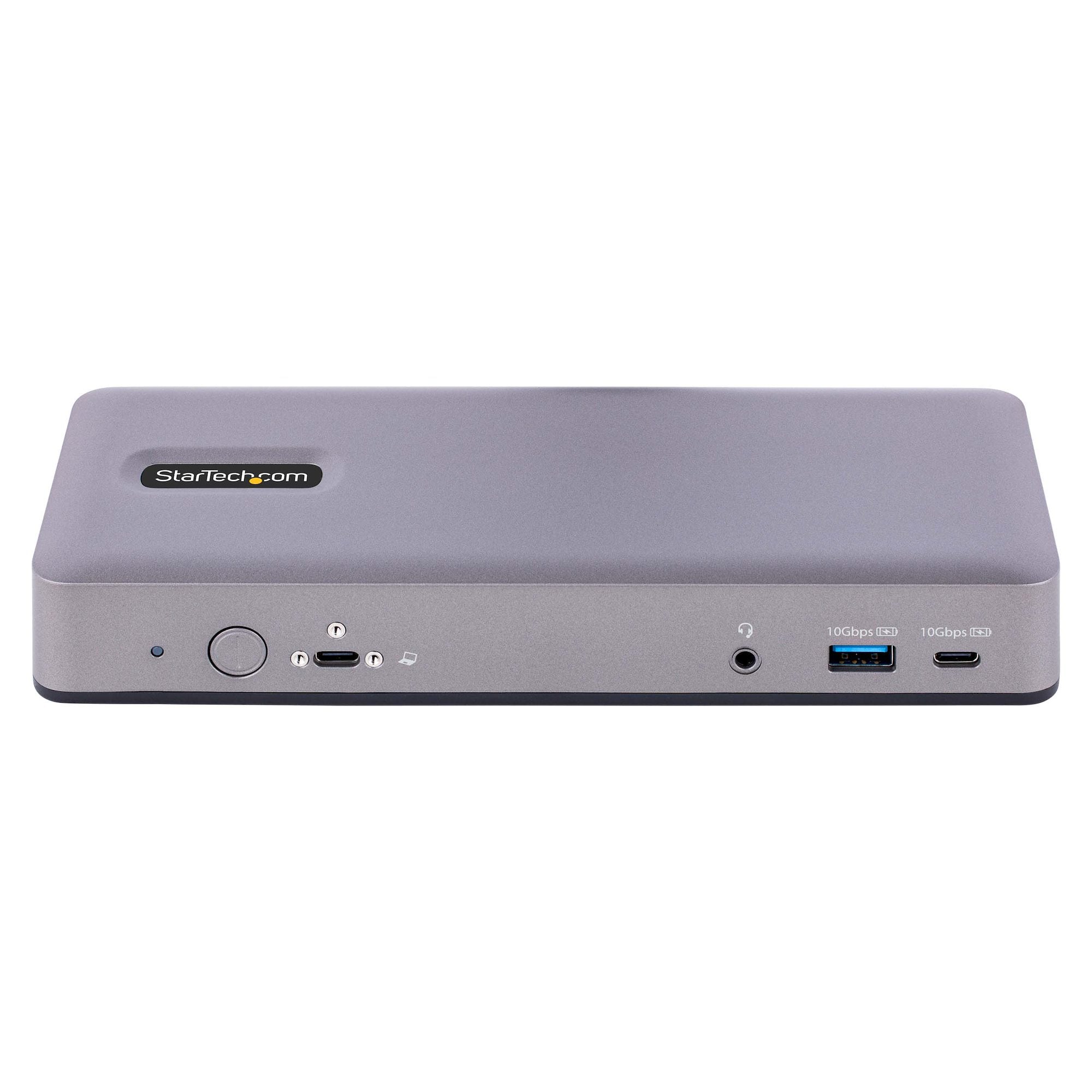 StarTech.com DK31C3MNCR station d'accueil Avec fil USB 3.2 Gen 2 (3.1 Gen 2) Type-C Gris - Image 3