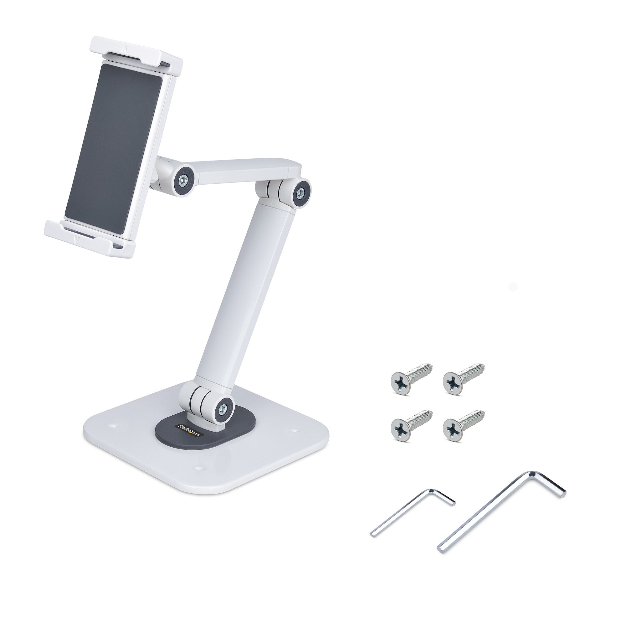 StarTech.com ADJ-TABLET-STAND-W chariot et support multimédia Blanc - Image 10