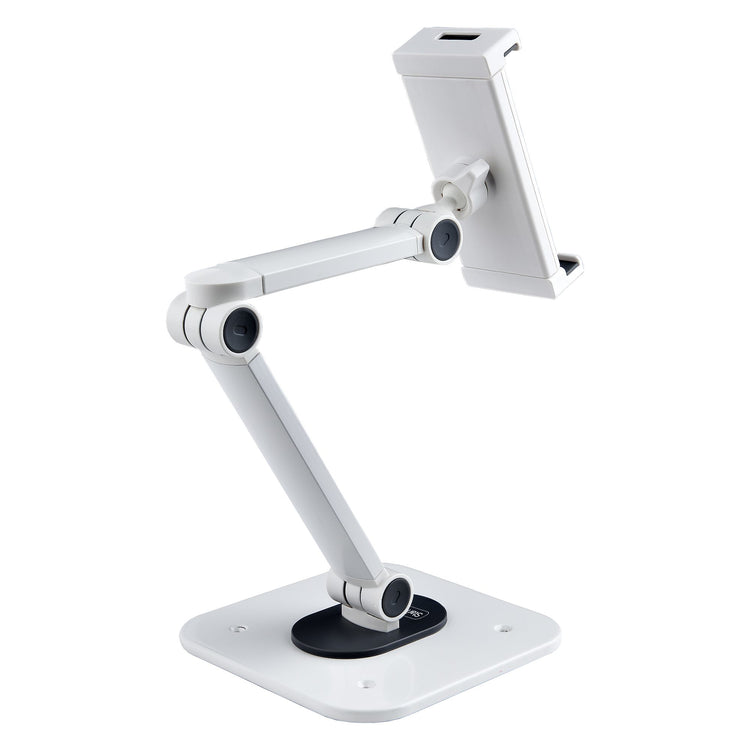 StarTech.com ADJ-TABLET-STAND-W chariot et support multimédia Blanc - Image 2