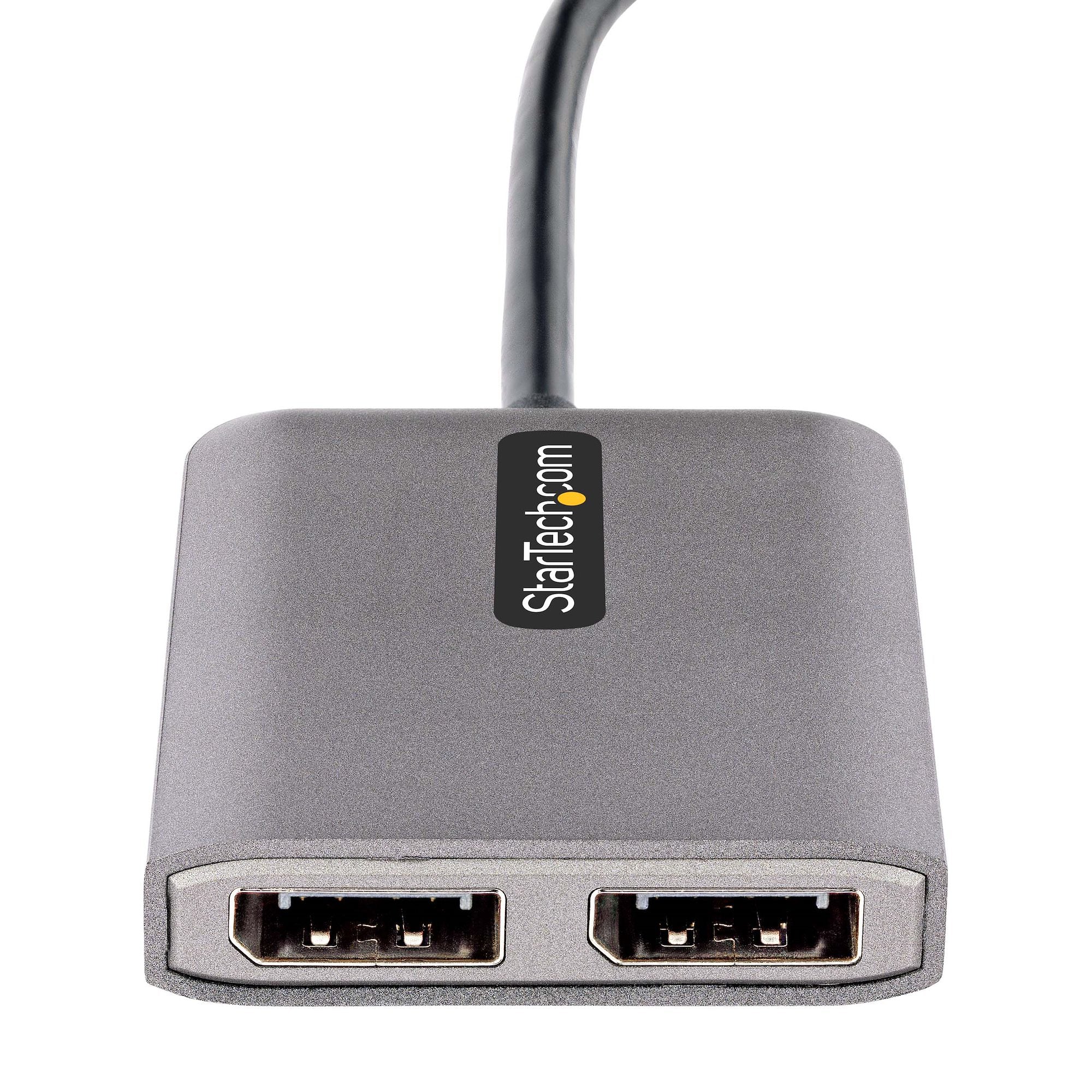 StarTech.com MST14CD122DP adaptateur graphique USB 4096 x 2160 pixels Gris - Image 3