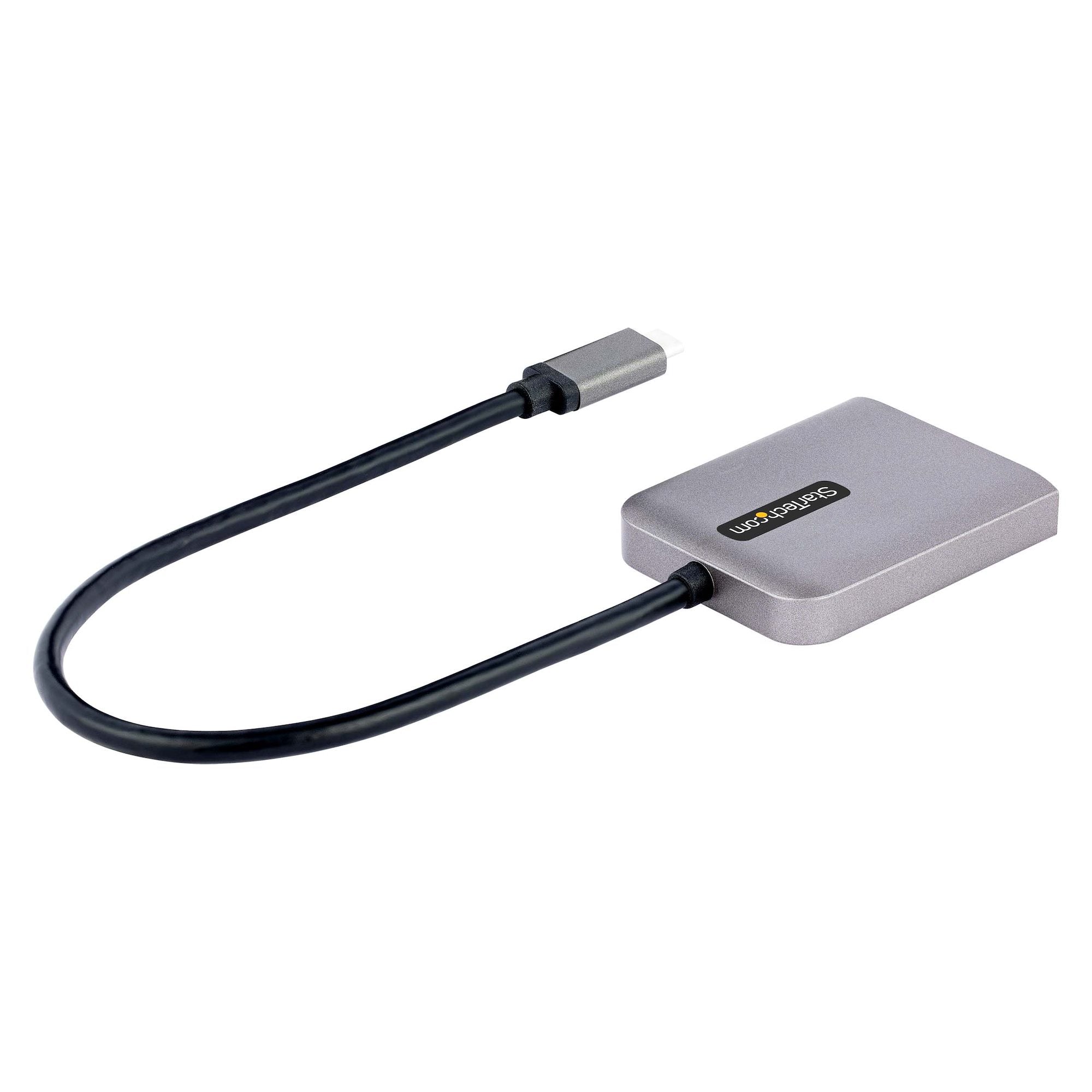 StarTech.com MST14CD122DP adaptateur graphique USB 4096 x 2160 pixels Gris - Image 2
