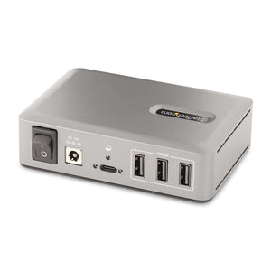 StarTech.com 10G8A2CS-USB-C-HUB hub & concentrateur USB 3.2 Gen 2 (3.1 Gen 2) Type-C 10000 Mbit/s Gris - Image 2