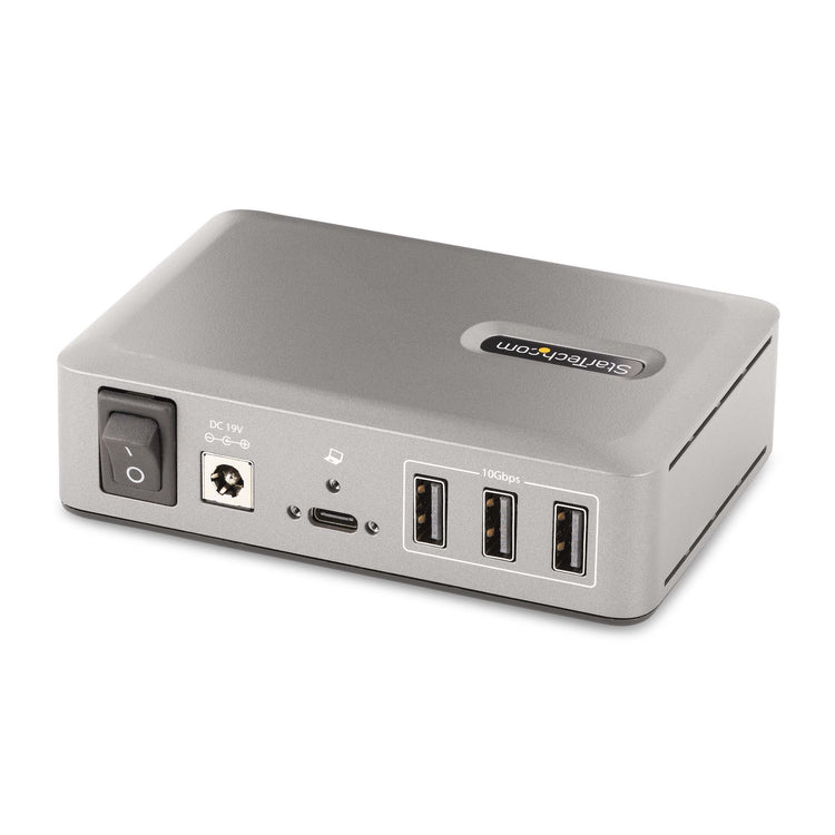 StarTech.com 10G8A2CS-USB-C-HUB hub & concentrateur USB 3.2 Gen 2 (3.1 Gen 2) Type-C 10000 Mbit/s Gris - Image 2