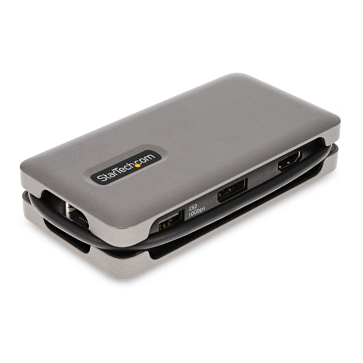 StarTech.com DKT31CDHPD3 station d'accueil Avec fil USB 3.2 Gen 2 (3.1 Gen 2) Type-C Gris - Image 3