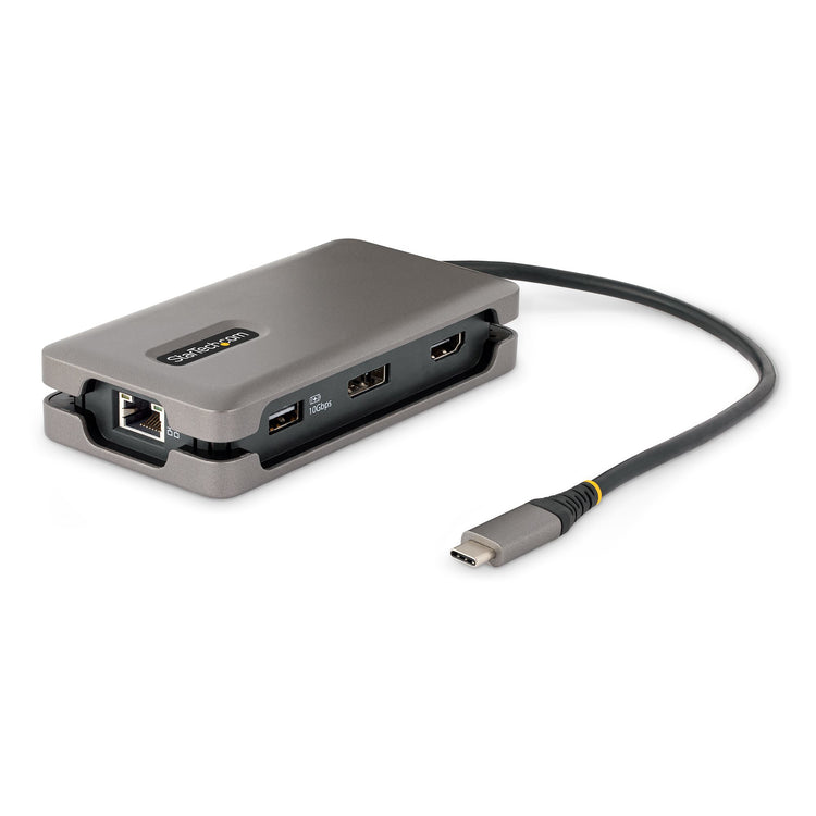 StarTech.com DKT31CDHPD3 station d'accueil Avec fil USB 3.2 Gen 2 (3.1 Gen 2) Type-C Gris - Image 1