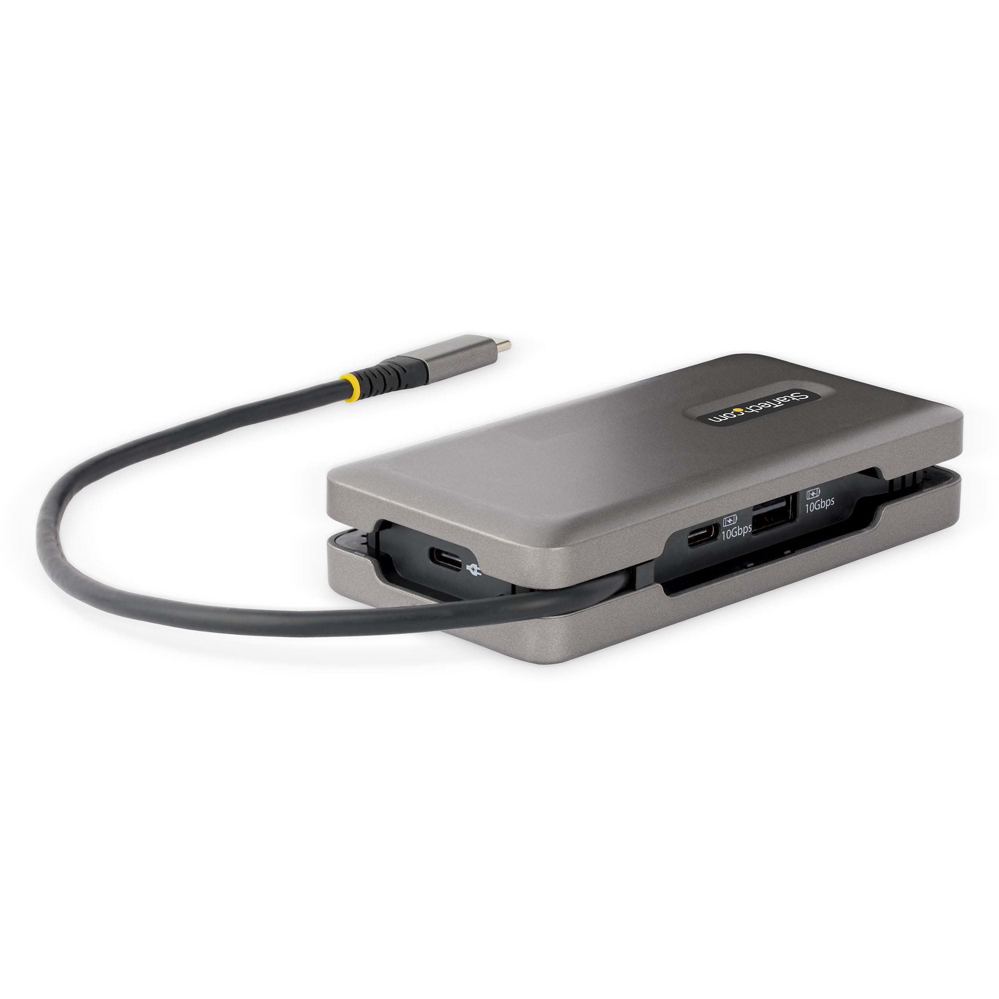 StarTech.com DKT31CVHPD3 station d'accueil Avec fil USB 3.2 Gen 2 (3.1 Gen 2) Type-C Gris - Image 2