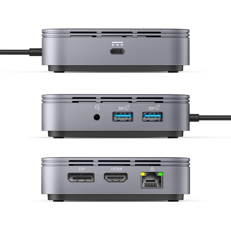 Targus HDTB3TD station d'accueil Avec fil Thunderbolt 3 Gris - Image 2