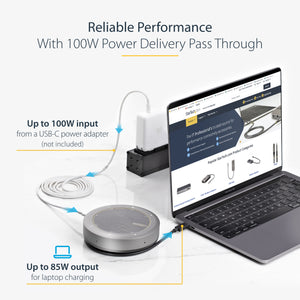 StarTech.com DKTBRSPMPD haut-parleur Gris - Image 8