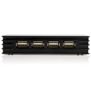 StarTech.com ST4202USB hub & concentrateur USB 2.0 Type-B 480 Mbit/s Noir - Image 2