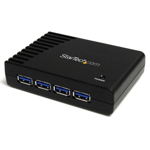 StarTech.com ST4300USB3 hub & concentrateur USB 3.2 Gen 1 (3.1 Gen 1) Type-B 5000 Mbit/s Noir - Image 1