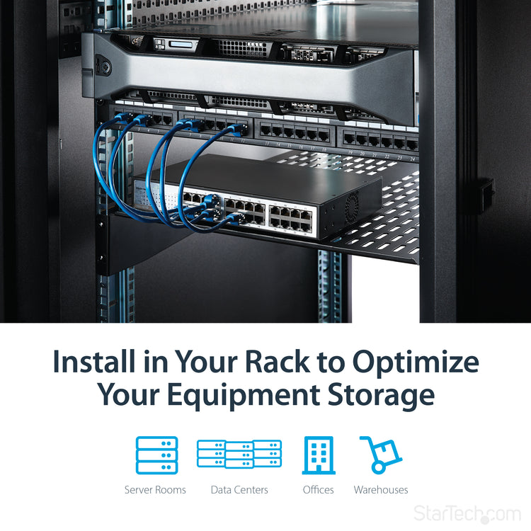 StarTech.com CABSHELF22V accessoire de racks - Image 6