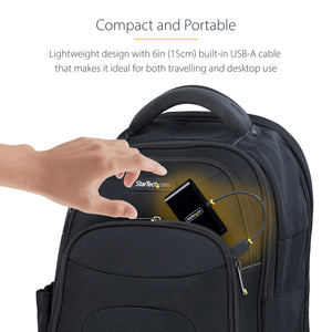 StarTech.com ST4200MINI2-USB-HUB hub & concentrateur 480 Mbit/s Noir - Image 9