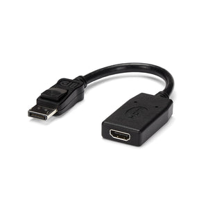 StarTech.com DP2HDMI câble vidéo et adaptateur 0,24 m HDMI Type A (Standard) Noir - Image 1