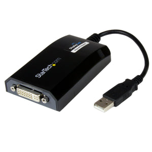 StarTech.com USB2DVIPRO2 adaptateur graphique USB 1920 x 1200 pixels Noir - Image 1
