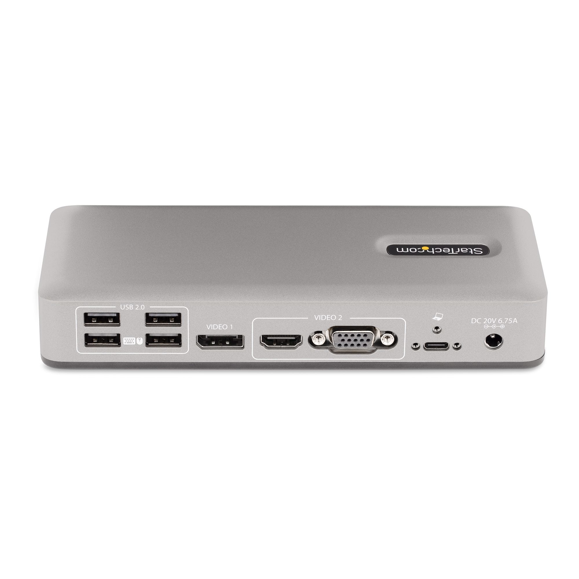 StarTech.com 101N-USBC-DOCK station d'accueil Avec fil USB 3.2 Gen 1 (3.1 Gen 1) Type-C Gris - Image 3