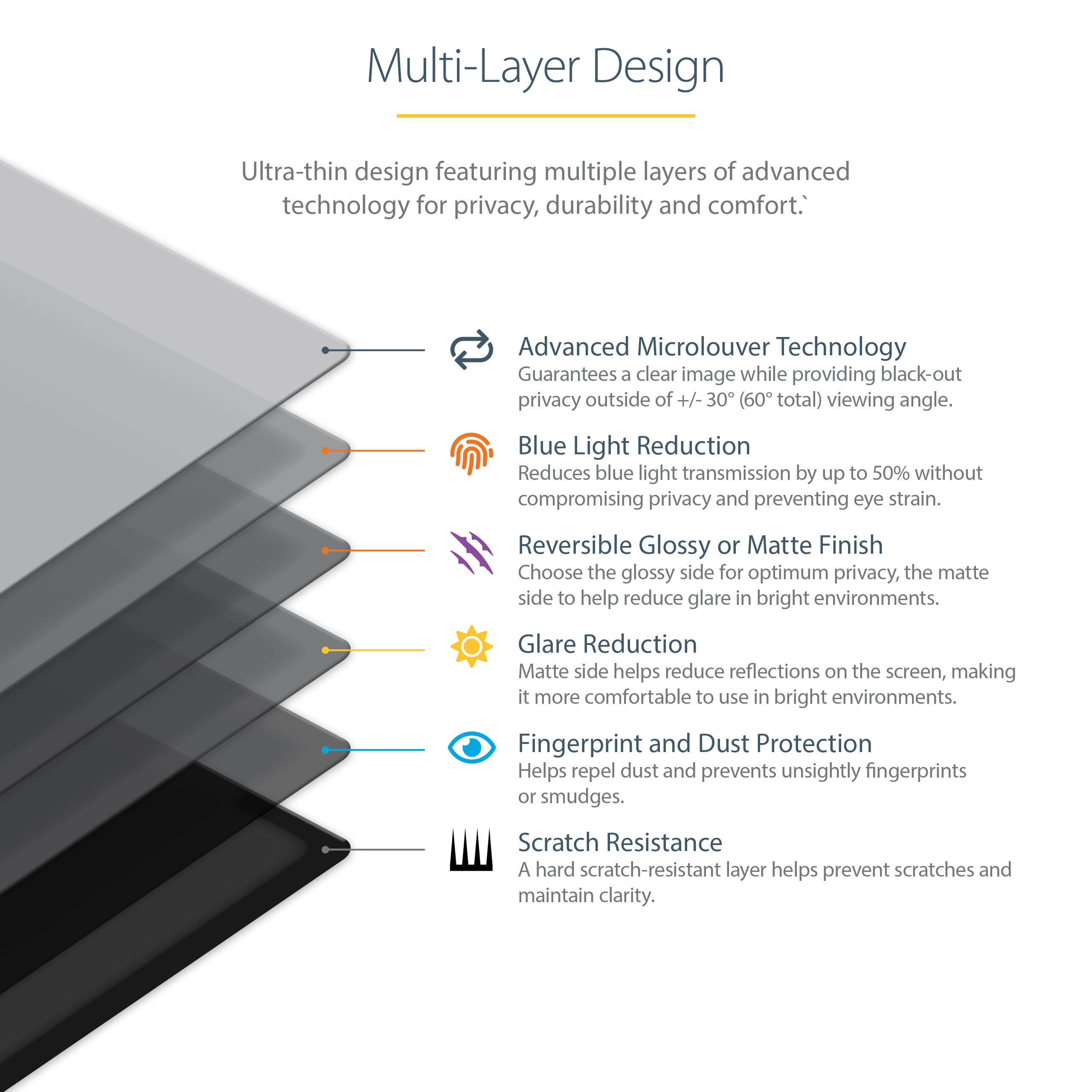 StarTech.com PRIVSCNLT15 filtre anti-reflets pour écran et filtre de confidentialité 38,1 cm (15") - Image 15