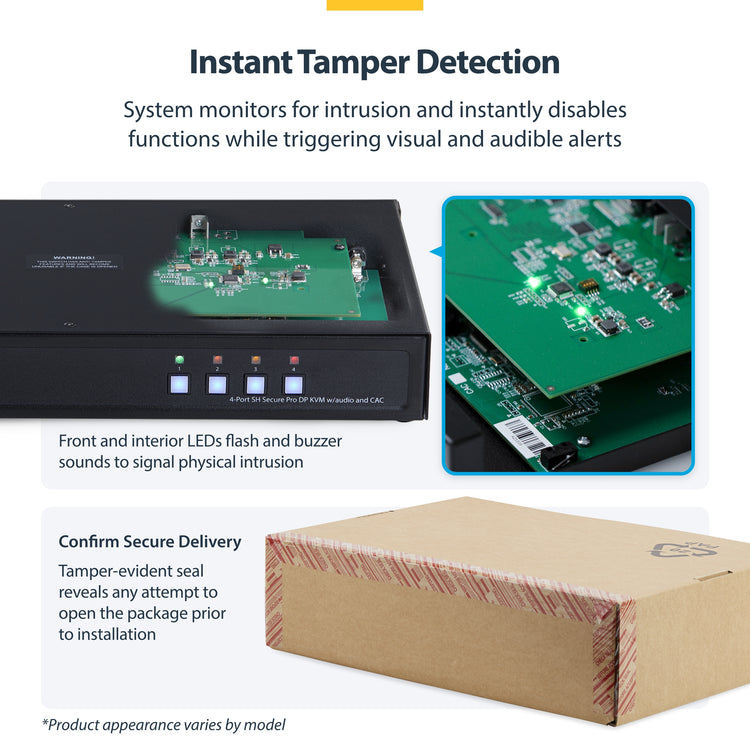 StarTech.com CK4-HP104C commutateur écran, clavier et souris Noir - Image 7