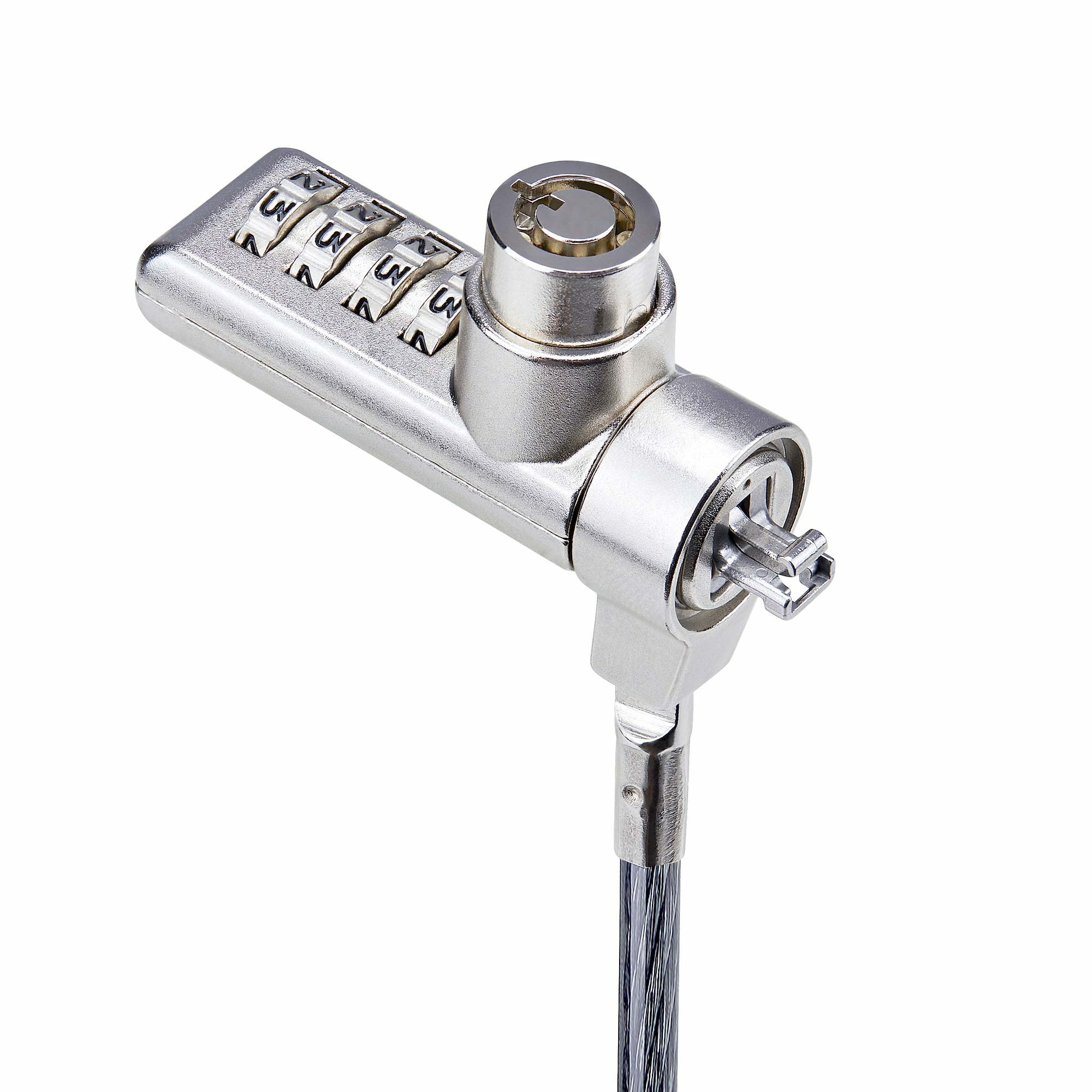 StarTech.com DUALKA10-LAPTOP-LOCK câble antivol Noir, Acier - Image 2