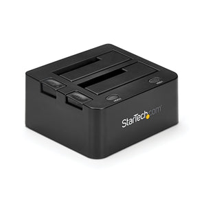 StarTech.com SDOCK2U33 Station d'accueil de disques de stockage USB 3.2 Gen 1 (3.1 Gen 1) Type-B Noir - Image 1