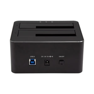 StarTech.com SDOCK2U33V Station d'accueil de disques de stockage USB 3.2 Gen 1 (3.1 Gen 1) Type-B Noir - Image 2