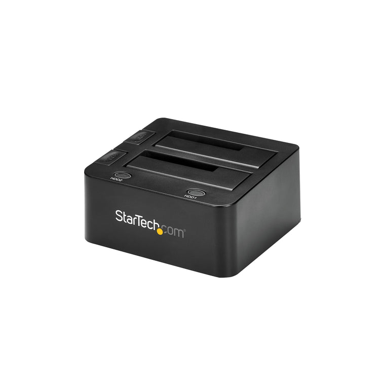 StarTech.com SDOCK2U33 Station d'accueil de disques de stockage USB 3.2 Gen 1 (3.1 Gen 1) Type-B Noir - Image 2