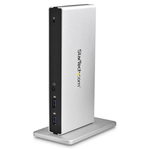StarTech.com USB3SDOCKDD station d'accueil Avec fil USB 3.2 Gen 1 (3.1 Gen 1) Type-B Noir, Argent - Image 1