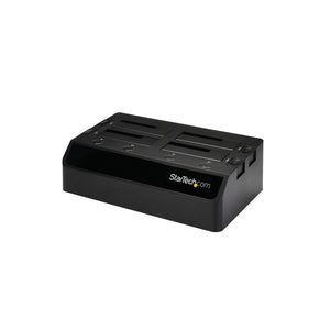 StarTech.com SDOCK4U33 Station d'accueil de disques de stockage USB 3.2 Gen 1 (3.1 Gen 1) Type-B Noir - Image 2