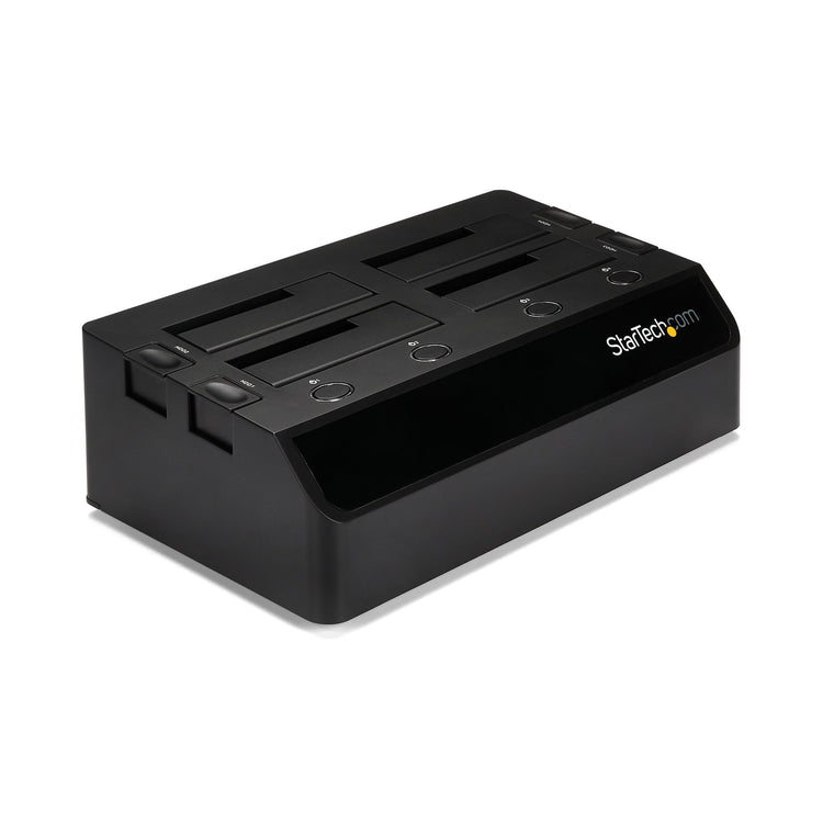 StarTech.com SDOCK4U33 Station d'accueil de disques de stockage USB 3.2 Gen 1 (3.1 Gen 1) Type-B Noir - Image 1