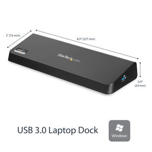 StarTech.com USB3DOCKHDPC station d'accueil Avec fil USB 3.2 Gen 1 (3.1 Gen 1) Type-B Noir - Image 5