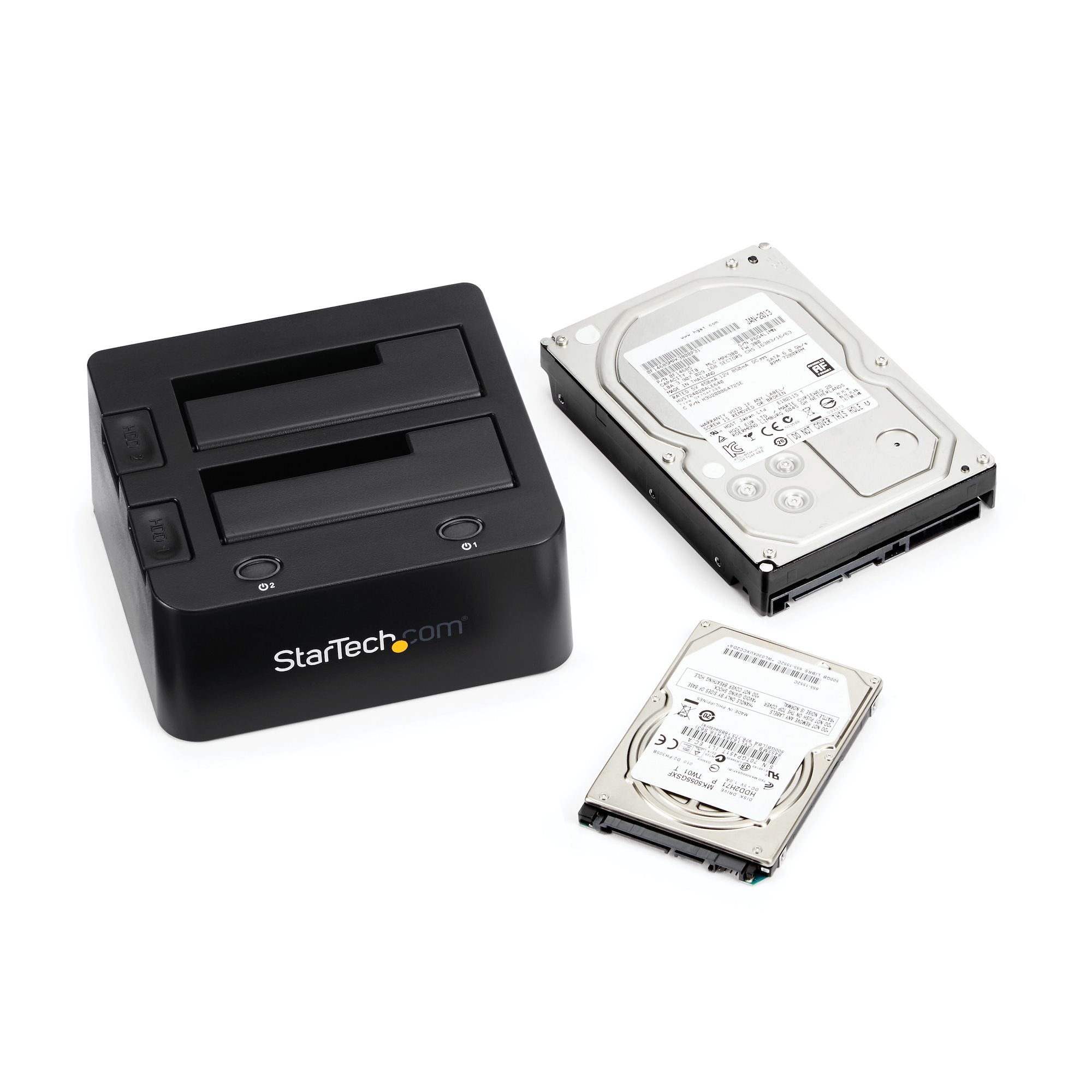 StarTech.com UNIDOCKU33 Station d'accueil de disques de stockage USB 3.2 Gen 1 (3.1 Gen 1) Type-B Noir - Image 3