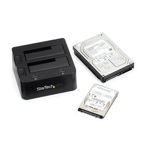 StarTech.com UNIDOCKU33 Station d'accueil de disques de stockage USB 3.2 Gen 1 (3.1 Gen 1) Type-B Noir - Image 3