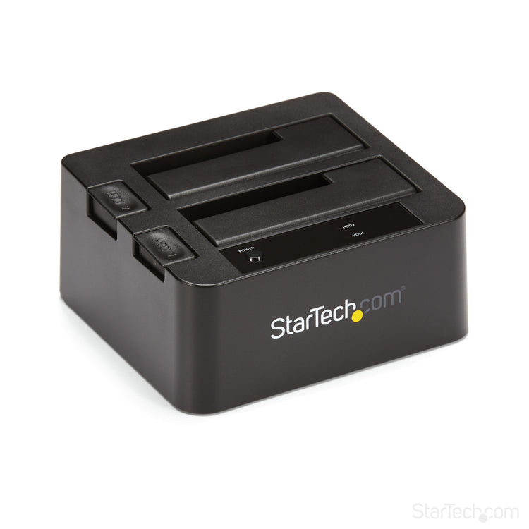 StarTech.com SDOCK2U313 Station d'accueil de disques de stockage USB 3.2 Gen 2 (3.1 Gen 2) Type micro-B Noir - Image 7