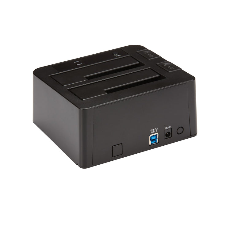 StarTech.com SDOCK2U313 Station d'accueil de disques de stockage USB 3.2 Gen 2 (3.1 Gen 2) Type micro-B Noir - Image 3