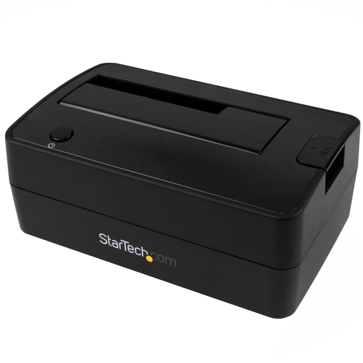 StarTech.com SDOCKU313 Station d'accueil de disques de stockage USB 3.2 Gen 2 (3.1 Gen 2) Type micro-B Noir - Image 1