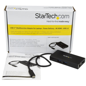 StarTech.com DKT30CHPD station d'accueil Avec fil USB 3.2 Gen 1 (3.1 Gen 1) Type-C Noir - Image 8