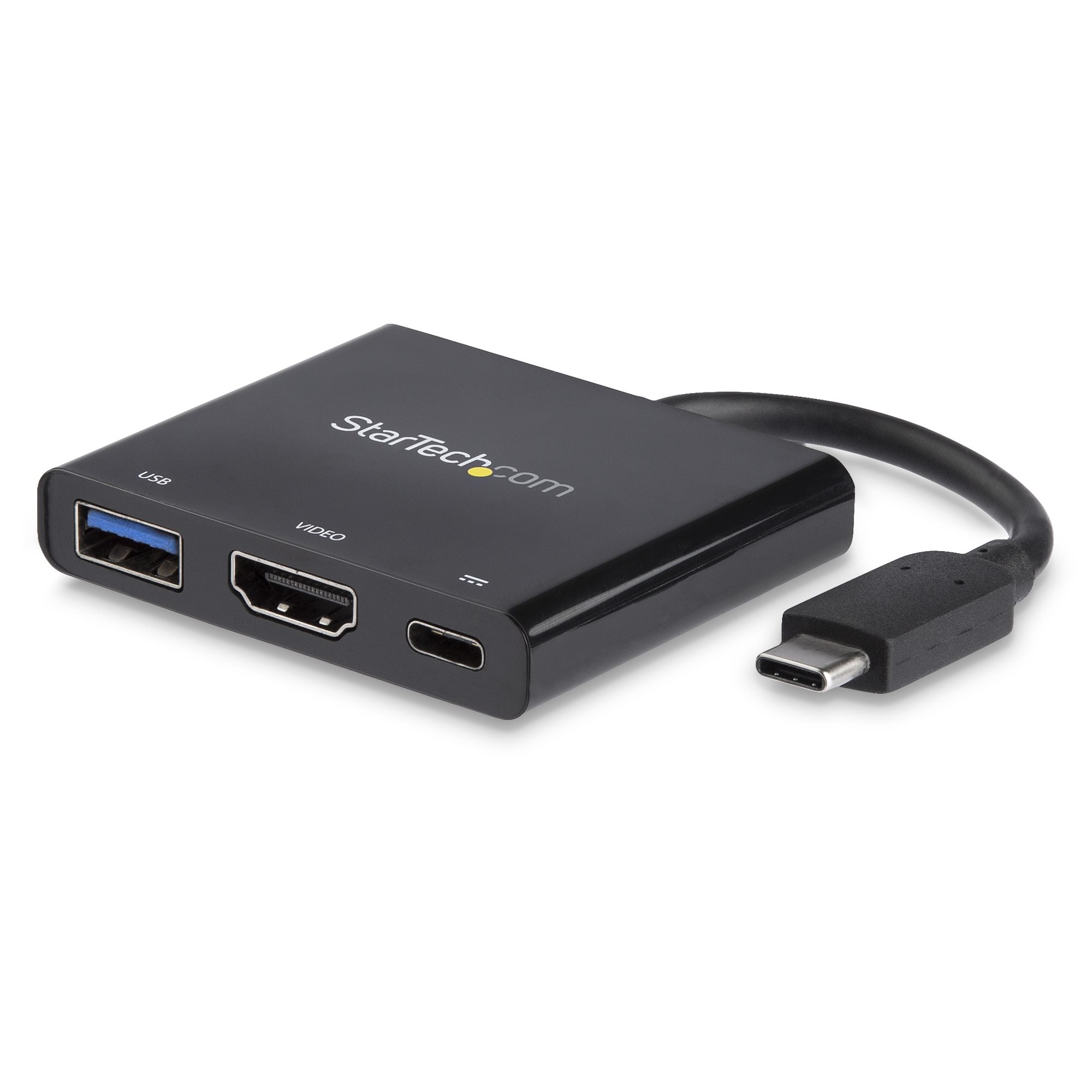 StarTech.com CDP2HDUACP station d'accueil Avec fil USB 3.2 Gen 1 (3.1 Gen 1) Type-C Noir - Image 1