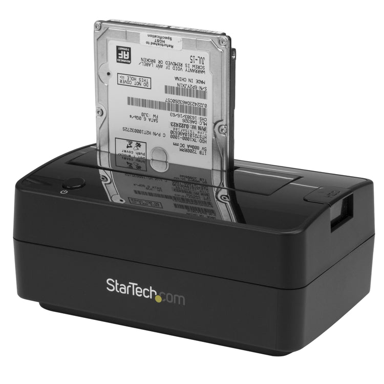 StarTech.com SDOCKU313E Station d'accueil de disques de stockage USB 3.2 Gen 2 (3.1 Gen 2) Type-B Noir - Image 5